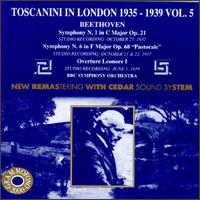 Toscanini In London 1935-1939, Vol. 5 von Arturo Toscanini