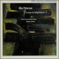 Allan Pettersson: The Concertos For String Orchestra von Various Artists