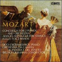 Mozart: Concertos for 2 Pianos von Duo Crommelynck