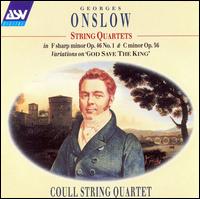 Georges Onslow: String Quartets von Coull String Quartet