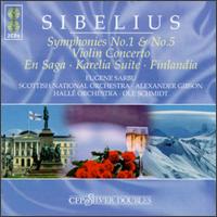 Sibelius: Symphonies Nos. 1 & 5 von Various Artists