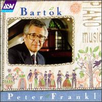 Béla Bartók: Piano Music von Peter Frankl
