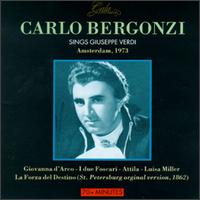 Carlo Bergonzi Sings Giuseppe Verdi, Amsterdam, 1973 von Carlo Bergonzi