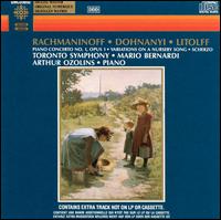 Works for Piano and Orchestra by Rachmaninov, Dohnanyi and Litolff von Arthur Ozolins