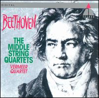 Beethoven: The Middle String Quartets von Vermeer Quartet