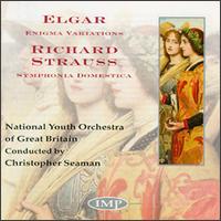 Richard Strauss: Symphonia Domestica, Op. 53/Edward Elgar: Variations On An Original Theme, Op. 36 von Christopher Seaman