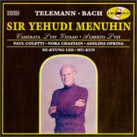 Sir Yehudi Menuhin Conducts Telemann & Bach von Yehudi Menuhin