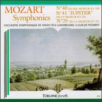 Mozart: Symphonies Nos. 40, 41 & 29 von Louis de Froment