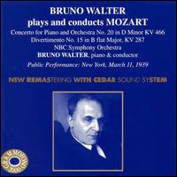 Bruno Walter Plays and Conducts Mozart von Bruno Walter