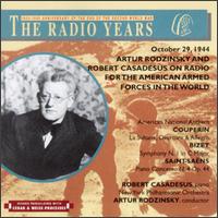 Artur Rodzinsky And Robert Casadeus On Radio For The American Armed Forces In The World, October 29, 1944 von Artur Rodzinski