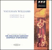 Vaughan Williams: Symphony No. 4; Symphony No. 8 von Ralph Vaughan Williams