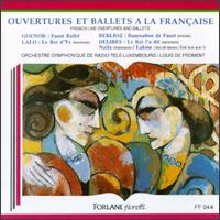 Overtures Et Ballets A La Française von Louis de Froment