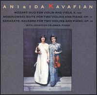 Mozart: Duo for Violin & Viola; Moszkowski: Suite for Two Violins & Piano; Sarasate: Navarra von Various Artists