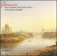 Glazunov: The Complete Solo Piano Music, Vol. 1 von Stephen Coombs