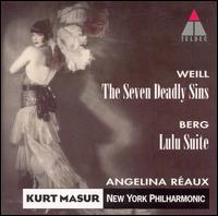 Weill: The Seven Deadly Sins; Berg: Lulu Suite von Kurt Masur