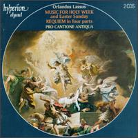 Lassus: Music for Holy Week/Requiem von Pro Cantione Antiqua