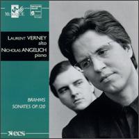 Johannes Brahms: Sonatas, Op. 120 von Laurent Verney