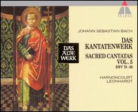 Bach: Sacred Cantatas, Vol. 5, BWV 79 - 99 [Box Set] von Various Artists