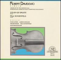 Robert Davidovici, Violin von Robert Davidovici