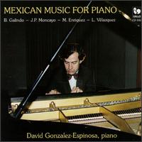 Mexican Music For Piano von David Gonzalez-Espinosa