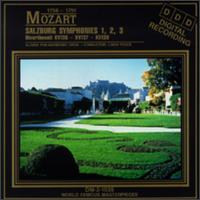 Mozart: Salzburg Symphonies 1, 2, 3 von Various Artists