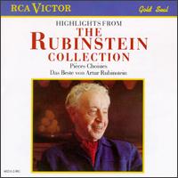 Highlights from the Rubinstein Collection von Artur Rubinstein