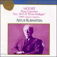 Mozart: Piano Concertos Nos. 20 & 21/Haydn: Andante & Variations von Artur Rubinstein