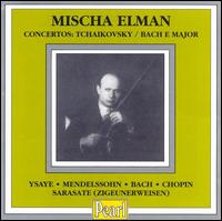 Tchaikovsky, Bach: Violin Concertos von Mischa Elman