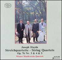 Franz Joseph Haydn: String Quartets Op. 76, 3 - 5 von Vienna Musikverein Quartet