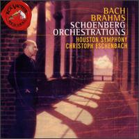 Brahms: Piano Quartet/Bach: Präludium Und Fugue,BWV.552/Chorale Prelude Nos. BWV.654 & 631 von Christoph Eschenbach
