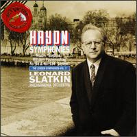 Haydn: Symphonies Nos. 94, 98 & 104 von Leonard Slatkin