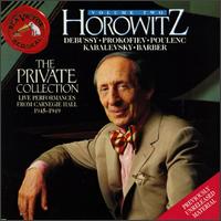 Horowitz: The Private Collection, Vol. 2 von Vladimir Horowitz