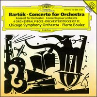 Bartók: Four Orchestral Pieces; Concerto For Orchestra von Pierre Boulez