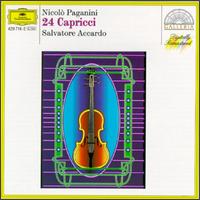 Nicolò Paganini: 24 Capricci For Solo Violin Op. 1 von Salvatore Accardo