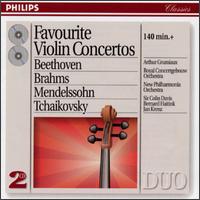Favourite Violin Concertos von Arthur Grumiaux