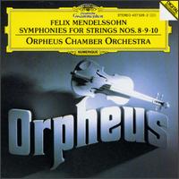 Mendelssohn: Symphonies for Strings Nos. 8-10 von Various Artists