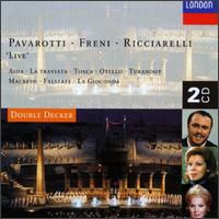 Pavarotti, Freni and Ricciarelli Live von Various Artists