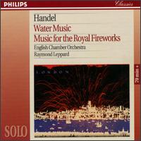 Handel: Music for Royal Fireworks/Water Music von Raymond Leppard
