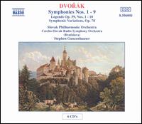Dvorák: Symphonies Nos. 1-9 (Box Set) von Stephen Gunzenhauser