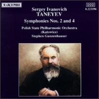 Sergey Ivanovich Taneyev: Symphonies Nos. 2 and 4 von Stephen Gunzenhauser