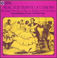 Music for Festive Occasions: Wedding Marches, Dances, Fanfares & Choruses von Richard Giangiulio