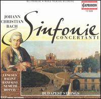 Johann Christian Bach: Sinfonie concertanti von Budapest Strings