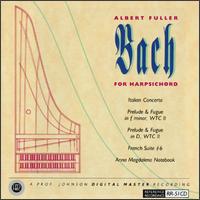 Bach for Harpsichord von Albert Fuller