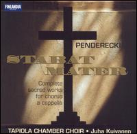 Sacred Works: Tapiola Chamber Choir von Krzysztof Penderecki