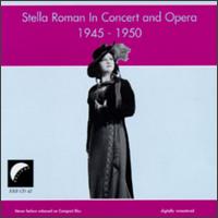 Stella Roman in Concert and Opera von Stella Roman