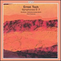 Ernst Toch: Symphonies Nos. 5-7 von Alun Francis