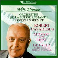 Mozart: Coronation Concerto, KV437; Liszt: Concerto No.2; Falla: Les Nuits dans les Jardins d'Espagne von Robert Casadesus