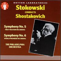 Shostakovich: Symphony Nos. 5 & 6 von Leopold Stokowski