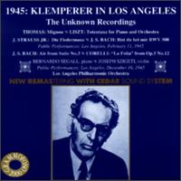 Klemperer in Los Angeles: The Unknown Recordings 1945 von Otto Klemperer