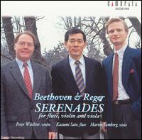 Beethoven & Reger: Serenades for Flute, Violin and Viola von Various Artists